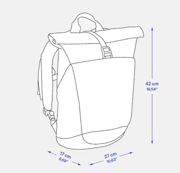 фото QUECHUA NH500 16-20 L Blau 4